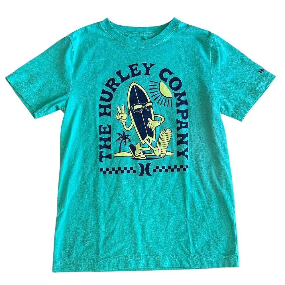 HURLEY Boys Graphic Tee Size Medium 10/12